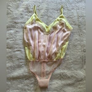 Pink/Yellow Bodysuit